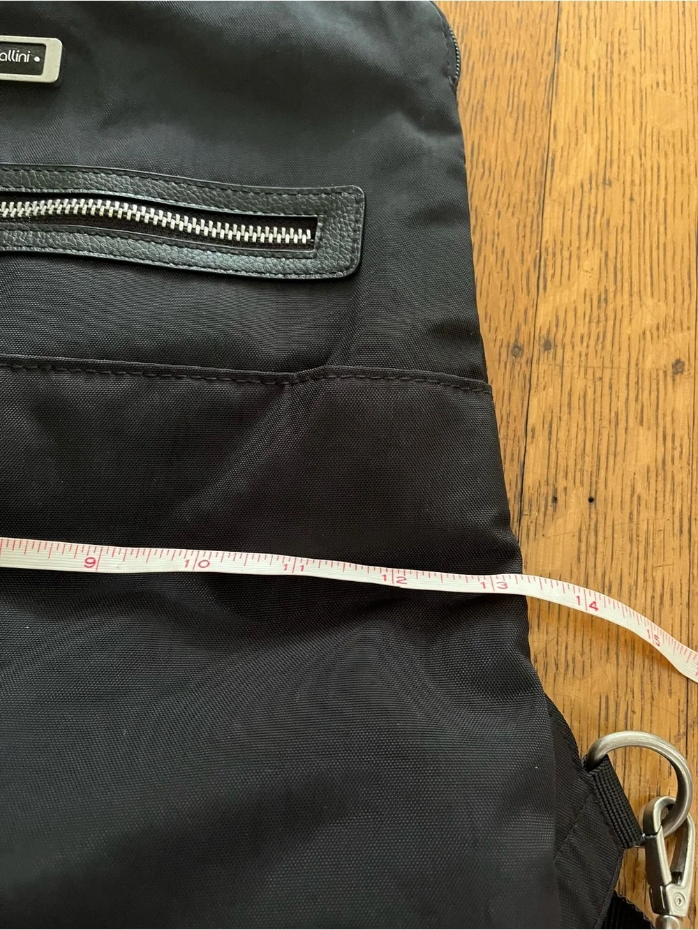 Baggallini Black Jessica Convertible Nylon Backpack Tote